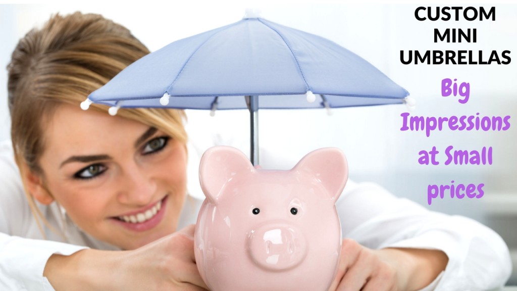Custom mini umbrellas- Big Impressions at Small prices