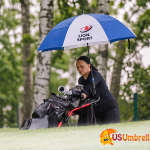 Popular promotional golf umbrellas in various styles and colors