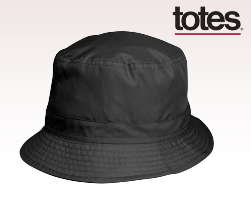 Custom Four Seasons Totes Men's Bucket Rain Hat - Custom Rain Gear